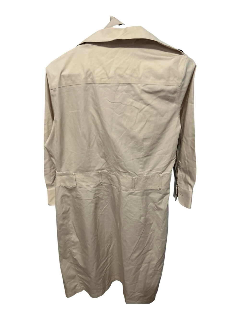 Brooks Brothers Size 6 Women's Lightweight Beige Trench utility dress - Picture 2 of 2